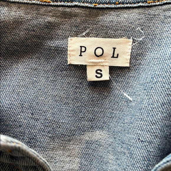 Oversized distressed denim jacket - Picture 6 of 6